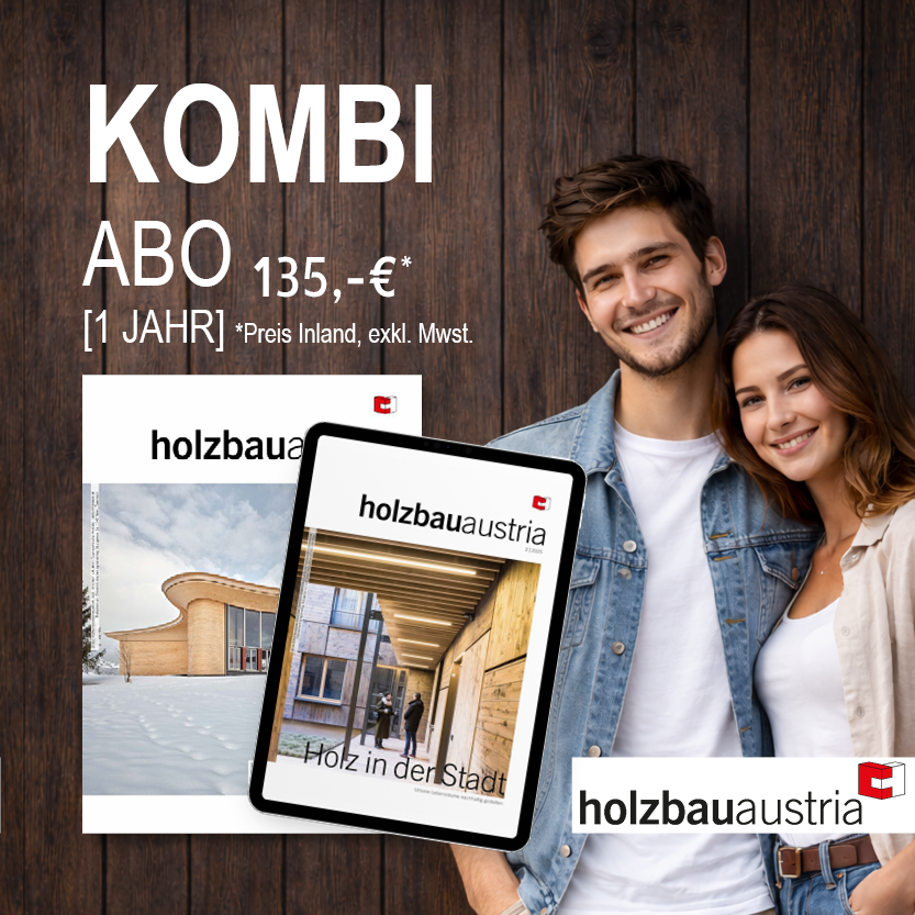 Holzbau Austria Kombi Abo Holzbau Austria Kombi Abo